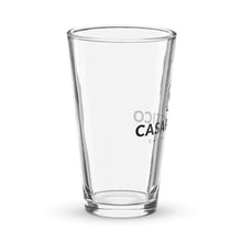 Load image into Gallery viewer, Casa Rústico Pint Glass — Flat Right