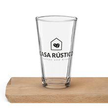 Load image into Gallery viewer, Casa Rústico Pint Glass — Flat 2 Front
