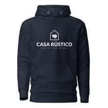 Load image into Gallery viewer, Casa Rústico Hoodie — Light — Navy Blazer
