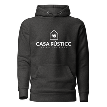 Load image into Gallery viewer, Casa Rústico Hoodie — Light — Charcoal Heather
